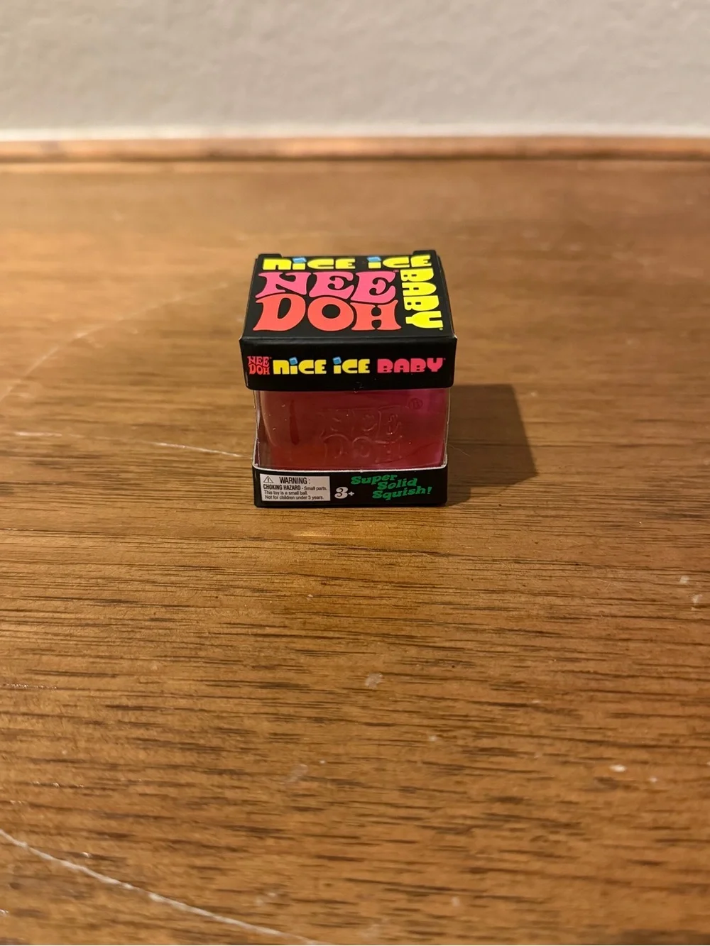 Nee Doh Nice Ice Baby Super Solid Squish - Pink